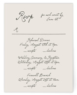 Felicity Multi-Event RSVP Cards
