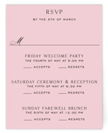 Multi-Event RSVP Cards