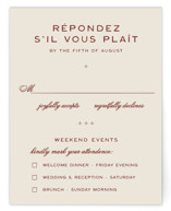Rose Ink Multi-Event RSVP Cards