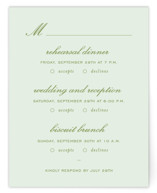 Multi-Event RSVP Cards