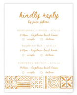Tribal Rythm Multi-Event RSVP Cards