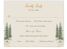 Whispering Pines RSVP Cards