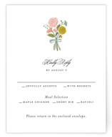 botanical cameo RSVP Cards