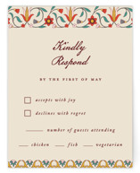 Mughal Gardens RSVP Cards