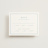 Hydrangea bloom RSVP Cards