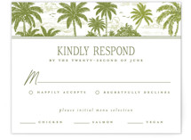BeachToile RSVP Cards