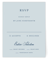 Landscape Script RSVP Cards