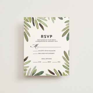 Parting Branches RSVP Cards