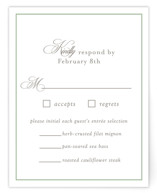Romantic Garden RSVP Cards