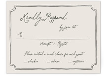 Felicity RSVP Cards