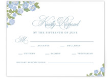Coastal crest RSVP Cards