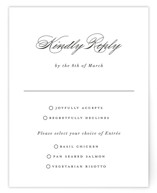 Classically Elegant RSVP Cards