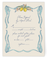 Amalfi Coast Wedding RSVP Cards