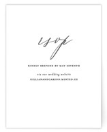 Villa RSVP Online Enclosure Cards