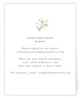 flowering arch RSVP Online Enclosure Cards