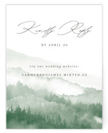 Over the mountains RSVP Online Enclosure Cards