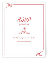 Love in Bloom RSVP Online Enclosure Cards