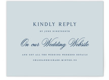 Landscape Script RSVP Online Enclosure Cards