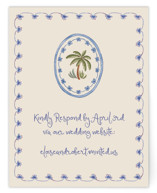 Artisan Wedding RSVP Online Enclosure Cards