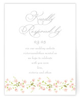 Rosebud RSVP Online Enclosure Cards