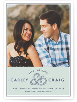 Rope Ampersand Retired Save The Date Cards