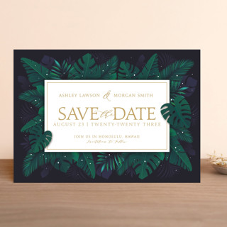 Paradise Retired Save The Date Cards