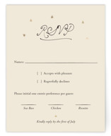 Foil-Pressed RSVP Cards