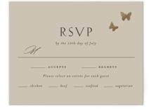Foil-Pressed RSVP Cards