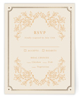 Foil-Pressed RSVP Cards