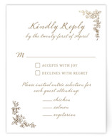 Foil-Pressed RSVP Cards