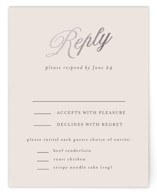 Foil-Pressed RSVP Cards