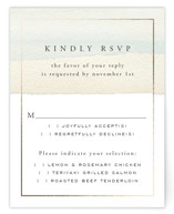 Contemplate Foil-Pressed RSVP Cards