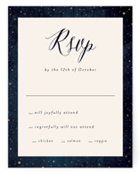 Outside Foil-Pressed RSVP Cards