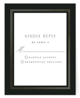 Majesty Foil-Pressed RSVP Cards