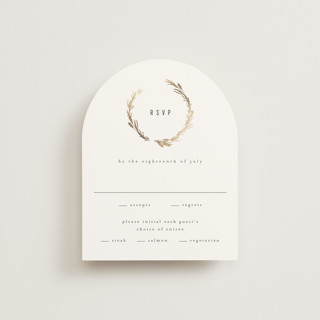 Panache Foil-Pressed RSVP Cards