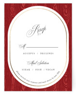 Foil-Pressed RSVP Cards