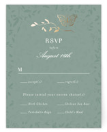 Southern Romance Foil-Pressed RSVP Cards