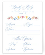 Everlasting Romance Foil-Pressed RSVP Cards