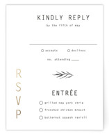 A Place to Remember Foil-Pressed RSVP Cards