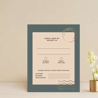 National Forest Foil-Pressed RSVP Cards