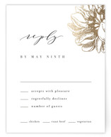 Foil-Pressed RSVP Cards