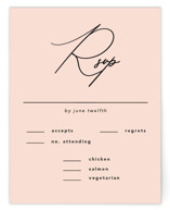 Love Affair Foil-Pressed RSVP Cards