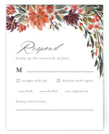 swag Foil-Pressed RSVP Cards
