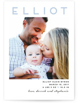 Bold Birth Announcements