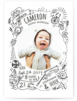 Little Boys Birth Announcements