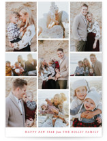 Columns Holiday Photo Cards