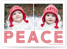 Geo Merry Holiday Photo Cards