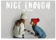 nice enough Holiday Photo Cards