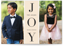 Original Joy Holiday Photo Cards
