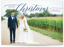 Married Christmas Couple Holiday Photo Cards